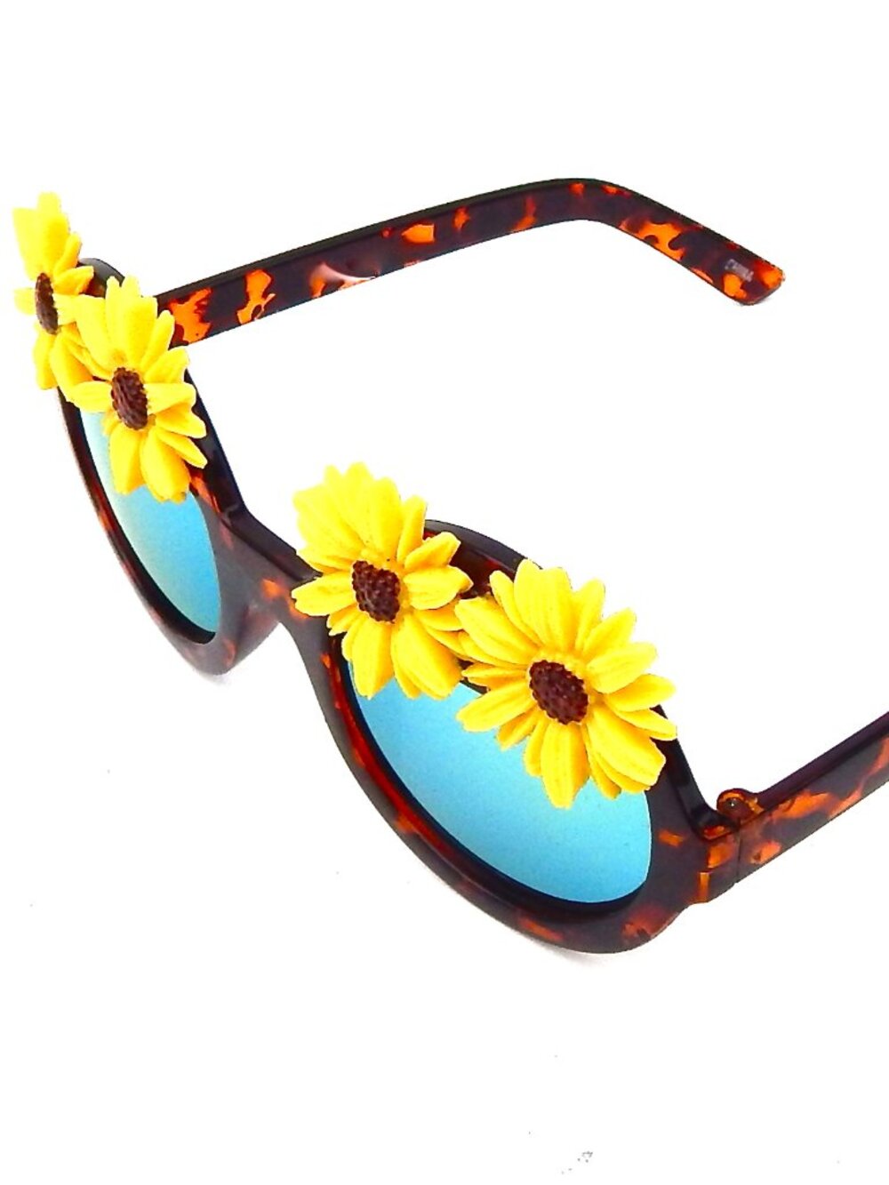 GASOLINE GLAMOUR CANARY DAISY WILDE CATERPILLAR GLASSES 🌼🌼🌼